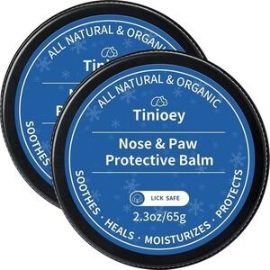 4 PACK Dog Paw Balm Dogs Lick Safe (2.3oz*4) | 100%‎ Natural & Organic Cat Dog